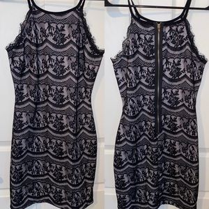 Black & white Lace Dress